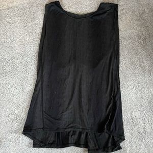 Lululemon Green and Black Burnout Muscle Tank